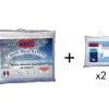 DODO Dekbed-Set Dekbed Natuurlijk 220 X 240 Cm + 2 Hoofdkussens Dons Baffin 65 X 65 Cm