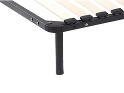 DREAMEA Set Matras En Lattenbodem-Set Lattenbodem + Futon 140 X 190 Cm - 100% Katoen - Shiva Van - Beige
