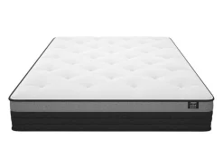 Ysmée Set Matras En Lattenbodem-Set Lattenbodem + Matras 1118 Pocketveren Met Ventilatieband Airplay Van Dreamea Play Dikte 24 Cm - 180 X 200 Cm