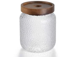 OZAIA Keukenaccessoire En -Opbergruimte-Set Van 3 Conservepotten Voor Voedingswaren - 3 Afmetingen - Glas - Transparant - Festini