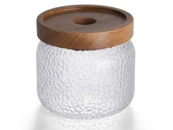 OZAIA Keukenaccessoire En -Opbergruimte-Set Van 3 Conservepotten Voor Voedingswaren - 3 Afmetingen - Glas - Transparant - Festini