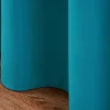 OZAIA Huistextiel-Set Van 2 Fluwelen Gordijnen - 140 X 260 Cm - Blauw - Ahtari