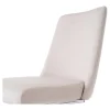 ModernLuxe Stoel-Set Van 2 Fluwelen Sledestoelen - Rugleuning Ruitpatroon - Onderstel Zilverkleurig Metaal - Beige