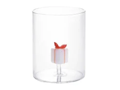 OZAIA Tafelservies-Set Van 4 Glazen Met Kerstmotieven - O7,5 X H9,5 Cm - Scopa