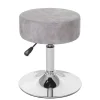 Vente-unique Kruk-Set Van 2 Krukken Mcw-C22, Imitatie Suede, Vintage Grijs
