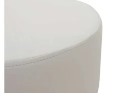 Vente-unique Kruk-Set Van 2 Krukken Mcw-C22, Kunstleer, Creme