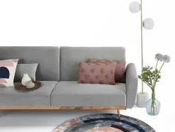 OZAIA Huistextiel-Set Van 2 Kussens 100% Getuft Katoen Jadel - 30 X 50 Cm - Oudroze