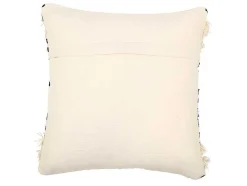 OZAIA Huistextiel-Set Van 2 Kussens Van Katoen Met Franjes Karius - 40 X 40 Cm - Geel En Beige
