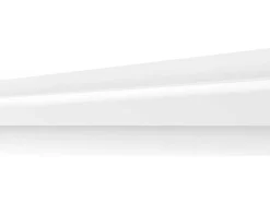 Vente-unique Plint-Set Van 3 Plinten Van Polystyreen L290 X H15 Cm Wit - Radeno