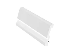 Vente-unique Plint-Set Van 3 Plinten Van Polystyreen L290 X H10 Cm Wit - Coreo
