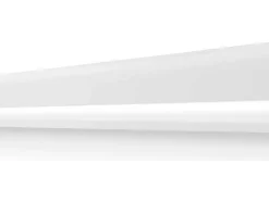 Vente-unique Plint-Set Van 3 Plinten Van Polystyreen L290 X H10 Cm Wit - Coreo