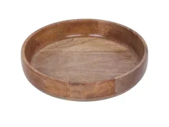 OZAIA Tafelservies-Set Van 3 Schaaltjes Van Mangohout - D17, 15 Et 12 Cm - Naturel - Valisa