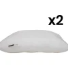 Vente-unique Hoofdkussen-Set Van 2 Schuimkussens 700 G/M Jean Louis Sherrer 60 X 60 Cm - Polyester - Morphee