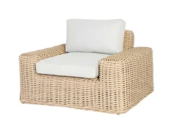 MYLIA Loungeset-Set Van 2 Tuinstoelen Obidos Van Gevlochten Hars