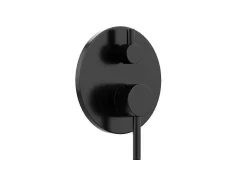 Shower & Design Douchekolom-Set Van Inbouwdouche Met Mechanische Mengkraan - Mat Zwart - Tamise