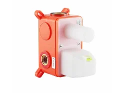 Shower & Design Douchekolom-Set Van Inbouwdouche Met Mechanische Mengkraan - Mat Zwart - Tamise