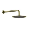 Shower & Design Douchekolom-Set Van Inbouwdouche Met Mechanische Mengkraan - Goud Met Geborstelde Afwerking - Tamise