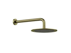 Shower & Design Douchekolom-Set Van Inbouwdouche Met Mechanische Mengkraan - Goud Met Geborstelde Afwerking - Tamise