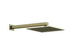 Shower & Design Douchekolom-Set Van Inbouwdouche Met Mechanische Mengkraan - Goud Met Satijnafwerking - Tocantis
