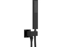 Shower & Design Douchekolom-Set Van Inbouwdouche Met Mechanische Mengkraan - Mat Zwart - Tocantis