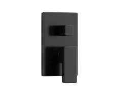 Shower & Design Douchekolom-Set Van Inbouwdouche Met Mechanische Mengkraan - Mat Zwart - Tocantis