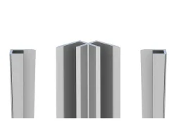 Shower & Design Douchewandpaneel-Set Van Twee Douchewandpanelen Inclusief Profielen- L90Cm X L120Cm X H210 Cm