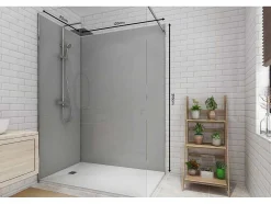 Shower & Design Douchewandpaneel-Set Van Twee Douchewandpanelen Inclusief Profielen- L90Cm X L120Cm X H210 Cm