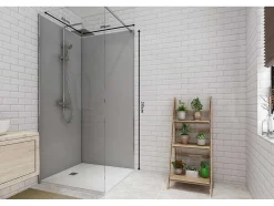Shower & Design Douchewandpaneel-Set Van Twee Douchewandpanelen Inclusief Profielen - 2X L90Cm X H210 Cm