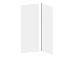Shower & Design Douchewandpaneel-Set Van Twee Douchewandpanelen Inclusief Profielen - 2X L90Cm X H210 Cm