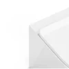 Vente-unique Hangend Toilet-Set Voor Glanzend Witte Hang-Wc Met Voorwandsysteem En Bedieningsplaat - Javoine