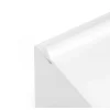 Vente-unique Hangend Toilet-Set Voor Witte Hang-Wc Met Voorwandsysteem En Witte Ronde Bedieningsplaat - Clemona