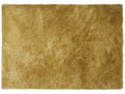 OZAIA Tapijt Hoogpolig-Shaggy Tapijt Glitter - 120 X 170 Cm - Goudkleurig