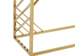 PASCAL MORABITO Sidetable-Sidetable Van Gehard Glas En Roestvrij Staal - Goud - Simato - Van