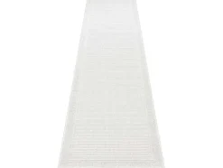 RugsX Tapijt Voor Buiten-Sisal Tapijt, Loper Timo 5979 Buitenshuis Kader Wit 60X300 Cm