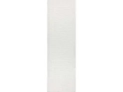 RugsX Tapijt Voor Buiten-Sisal Tapijt, Loper Timo 5979 Buitenshuis Kader Wit 70X200 Cm