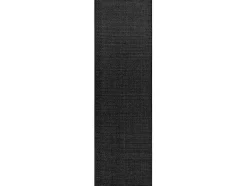 RugsX Tapijt Voor Buiten-Sisal Tapijt, Loper Timo 0000 Buitenshuis Zwart 70X250 Cm
