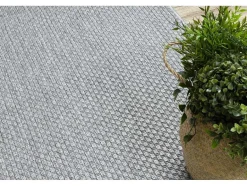 RugsX Tapijt Voor Buiten-Sisal Tapijt, Loper Timo 6272 Buitenshuis Grijskleuring 80X250 Cm