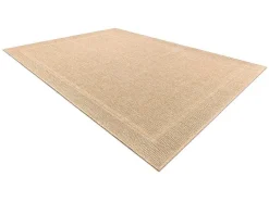 RugsX Tapijt Voor Buiten-Sisal Tapijt Timo 5979 Buitenshuis Kader Donker Beige 240X330 Cm
