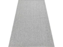 RugsX Tapijt Voor Buiten-Sisal Tapijt Timo 5979 Buitenshuis Kader Grijskleuring 180X270 Cm