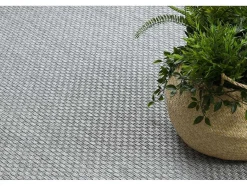 RugsX Tapijt Voor Buiten-Sisal Tapijt Timo 6272 Buitenshuis Grijskleuring 140X190 Cm