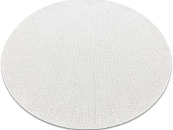 RugsX Tapijt Rond-Sisal Tapijt Timo 6272 Cirkel Buitenshuis Wit Cercle 200 Cm