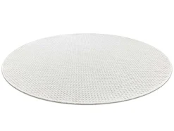 RugsX Tapijt Rond-Sisal Tapijt Timo 6272 Cirkel Buitenshuis Wit Cercle 200 Cm