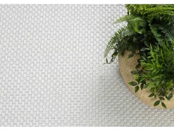 RugsX Tapijt Rond-Sisal Tapijt Timo 6272 Cirkel Buitenshuis Wit Cercle 200 Cm