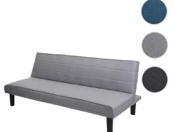 Vente-unique Klik-Klak En Bz Slaapbank-Slaapbank Mcw-J17, Grijs