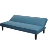 Vente-unique Klik-Klak En Bz Slaapbank-Slaapbank Mcw-J17, Turquoise-Blauw