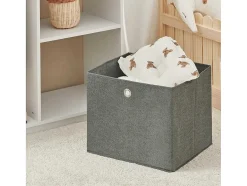 Sobuy Kleine Opberger En Slaapkameraccessoire-Kmb40-W Kinderkledingkast, Kinderslaapkamer Kledingrek, Kinderkledingrek, Kledingroedes, Kapstok, Kledingkasten Met 3 Planken, 1 Mand En 3 Haken