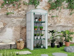 EXPERTLAND Tuinkas-Soepele Mini-Tuin- Of Balkonserre Met Stalen Structuur Tigridia 0,35 M