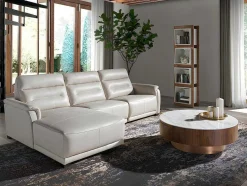 Angel Cerda Hoekbank-Sofa Chaiselongue (L) Relax In Leer 6155