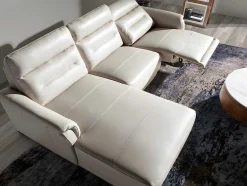 Angel Cerda Hoekbank-Sofa Chaiselongue (L) Relax In Leer 6155