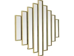 OZAIA Spiegel-Spiegel In Art-Decostijl Galice - B90 X H120 Cm - Goudkleurig
